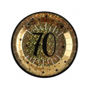 Papperstallrikar Sparkling 70 år