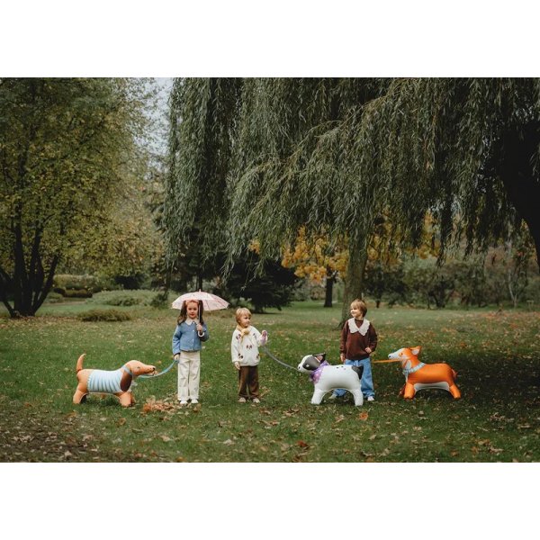 Folieballong - Hund \\\"Corgi\\\" - 88 x 70 cm