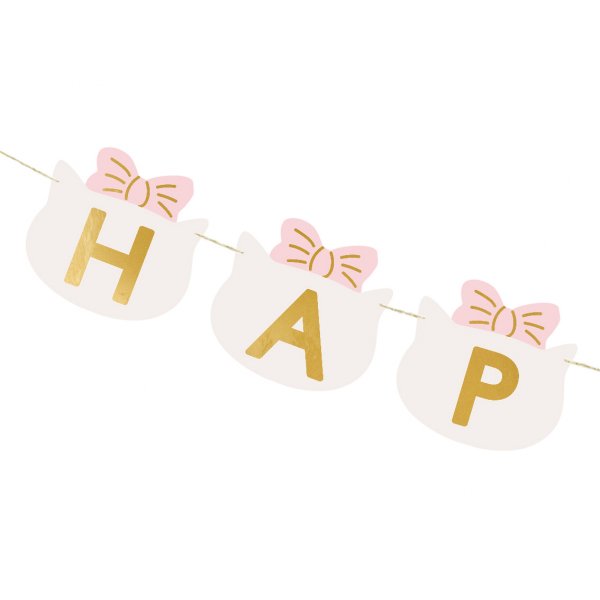 Kattbanner - \\\"HAPPY BIRTHDAY\\\" Kattbanner - \\\"HAPPY BIRTHDAY\\\"