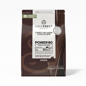 Choklad - Power 80 - Callebaut - 2,5 kg Choklad - Power 80 - Callebaut - 2,5 kg