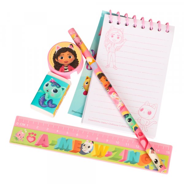 Gabby\\\'s Dollhouse - Skrivset Gabby\\\'s Dollhouse - Skrivset