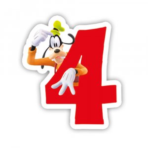 T�rtljus - Mickey Mouse - Siffra 4