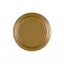 Pappersassietter Guld Matt