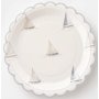 Papptallrikar - Segling - 23 cm - Lavenders Blue - 8-pack
