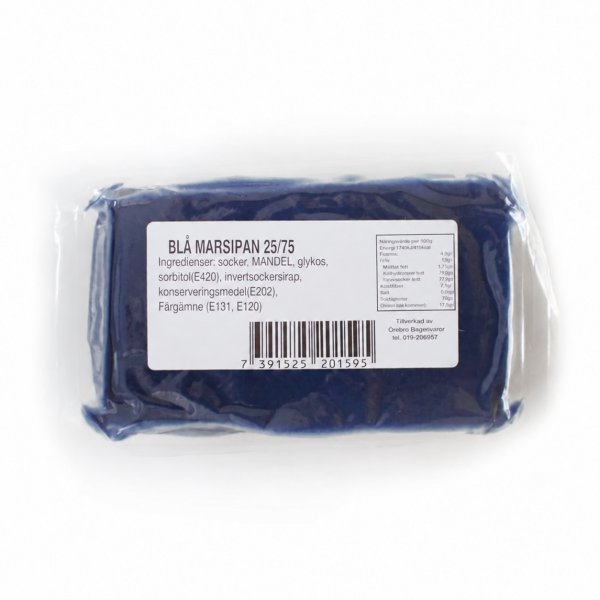 Marsipan Blå - 2,5kg - Örebro Bagerivaror Marsipan Blå - 2,5kg - Örebro Bagerivaror