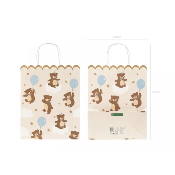 Presentpse - Nalle med ballong