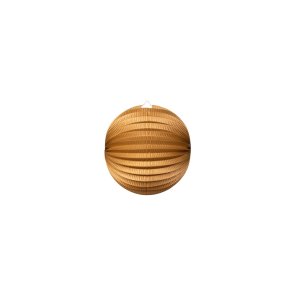 Lykta - Papper - Guld Metallic - 25 cm Lykta - Papper - Guld Metallic - 25 cm