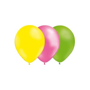 Ballonger - Mix - Ljusgul/Limegrön/Rosa metallic - 15-pack Ballonger - Mix - Ljusgul/Limegrön/Rosa metallic - 15-pack