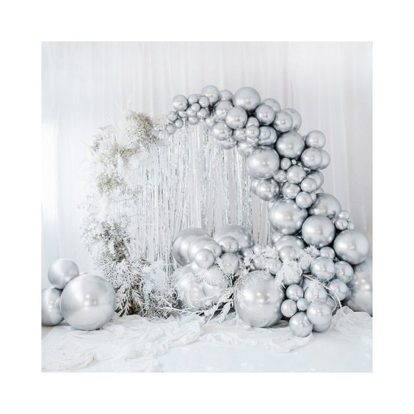J�tteballong Silver 60 cm