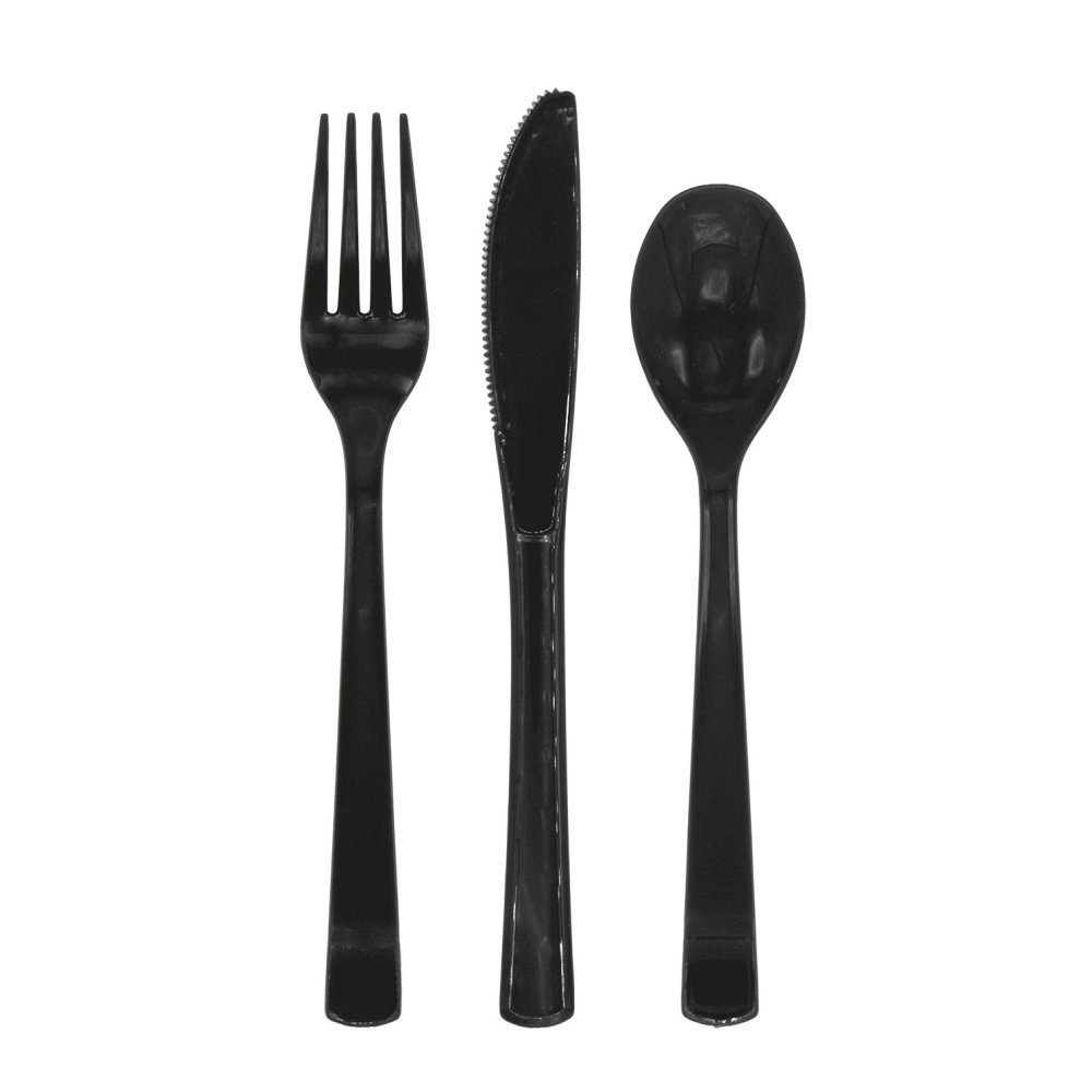 Bestick – Svart – 18-pack – Bestick, Dukning