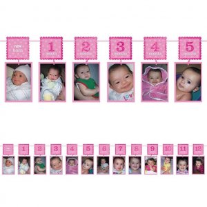 M�nadsgirlang - 1st Birthday - Rosa