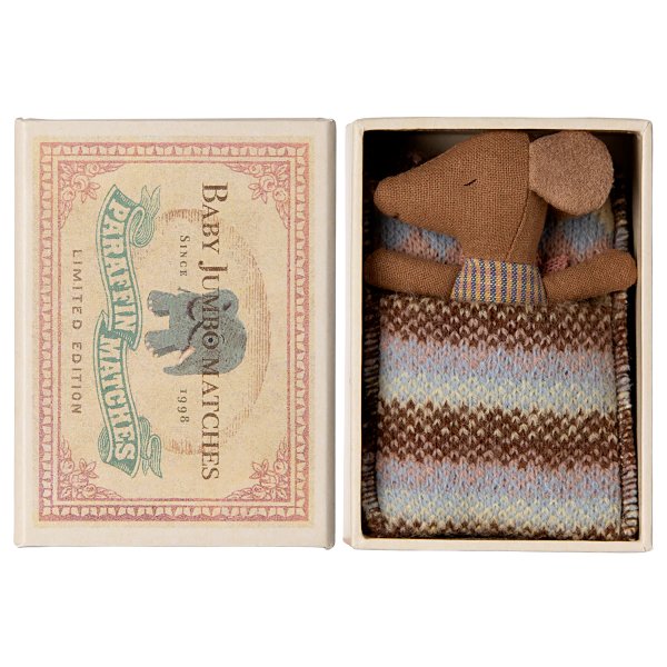 Babymus i matchbox - Sleepy/Wakey - Rosa Babymus i matchbox - Sleepy/Wakey - Rosa