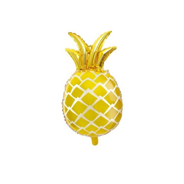 Folieballong Ananas Guld