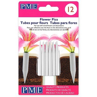 Cake Picks för riktiga blommor - Små - 12-pack - PME Cake Picks för riktiga blommor - Små - 12-pack - PME