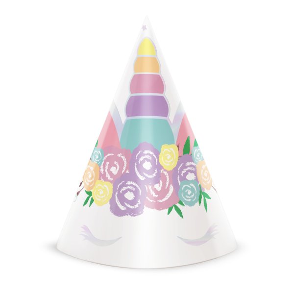Partyhattar - Unicorn - 6-pack Partyhattar - Unicorn - 6-pack