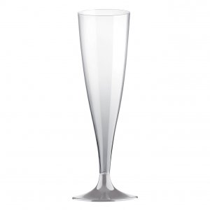 Champagneglas - 10-pack - Transparent/grå Champagneglas - 10-pack - Transparent/grå