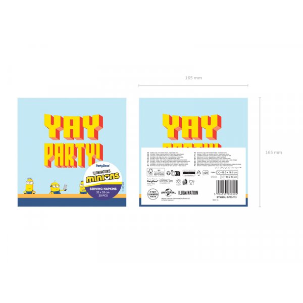 Servetter Minions - Mix