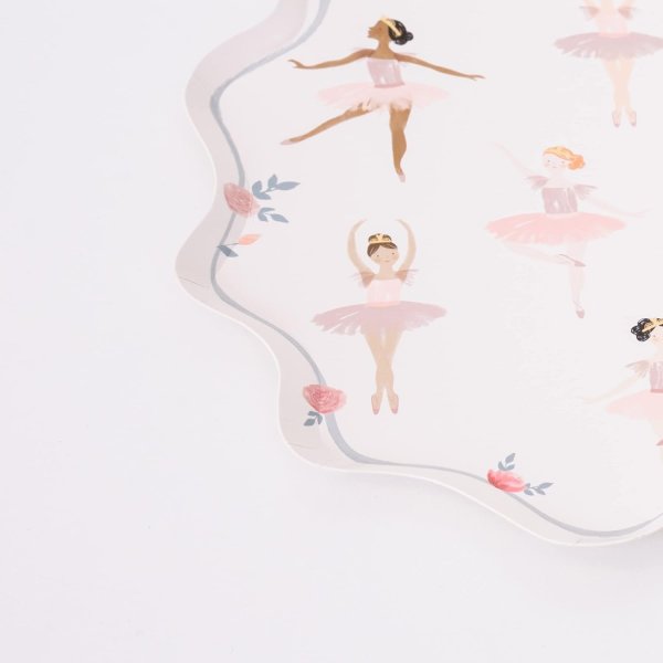 Papptallrikar - Ballerina Papptallrikar - Ballerina