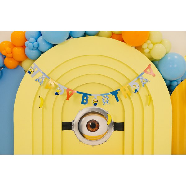 Happy Birthday-banner Minions