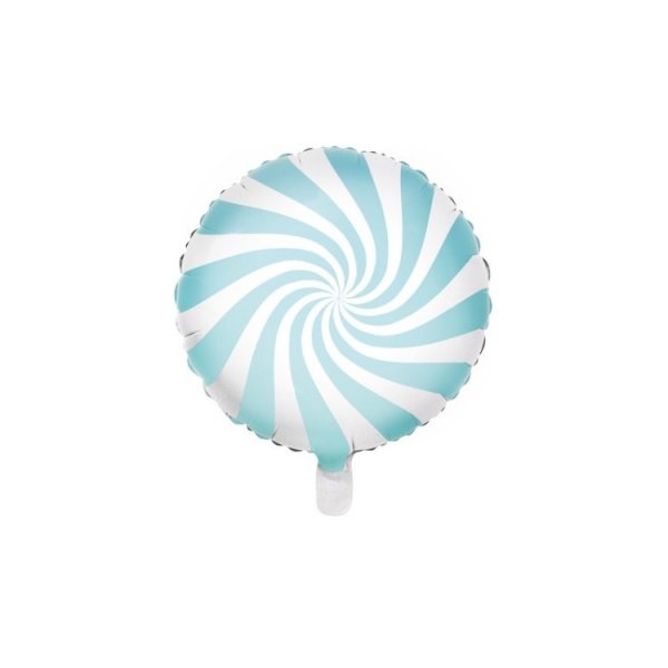 Folieballong Karamell Ljusbl�