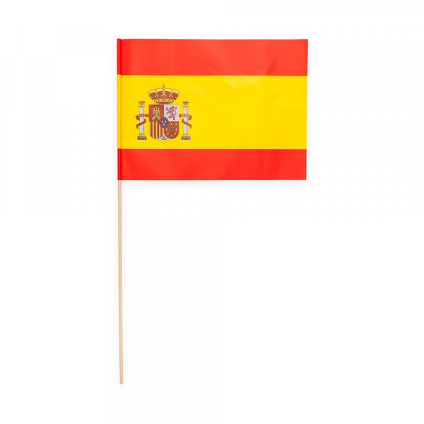 Pappersflaggor Spanien 20x30 cm 10-pack