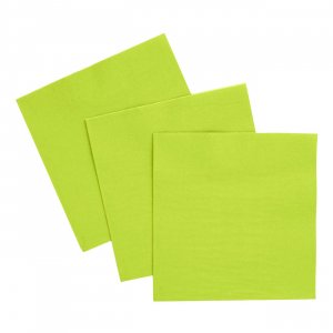 Sm� servetter - Limegr�na - 24x24 cm - 20-pack