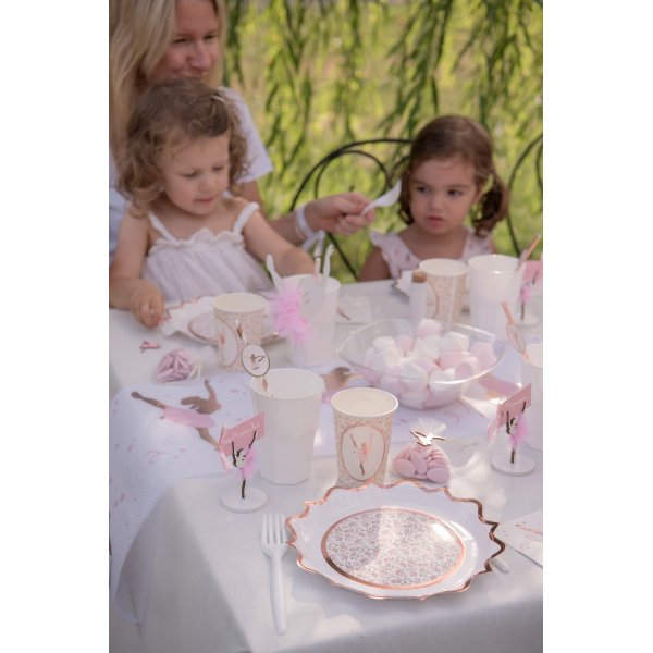 Papptallrik - Ballerina - 10-pack Papptallrik - Ballerina - 10-pack