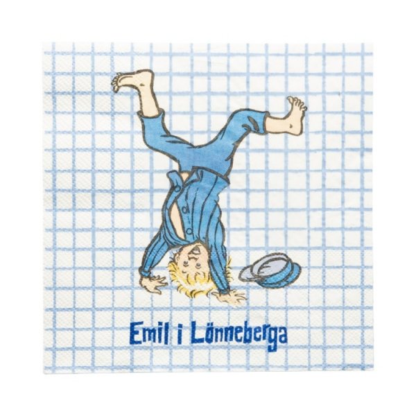 Servetter Emil i L�nneberga kalas