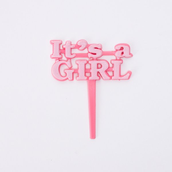 Cake Picks - It\\\'s a girl - 8 st