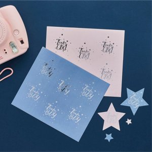 Stickers - Gender reveal - Team boy & Team girl Stickers - Gender reveal - Team boy & Team girl