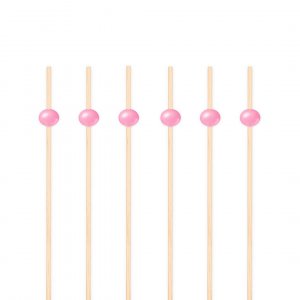 Snackspinnar/Drinkpinnar - Rosa - 12 cm - 25 st Snackspinnar/Drinkpinnar - Rosa - 12 cm - 25 st