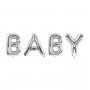 Folieballonger BABY Silver
