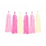 Girlang Tassels Rosamix