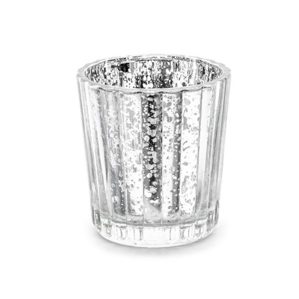 Ljuslykta Glas, Silver