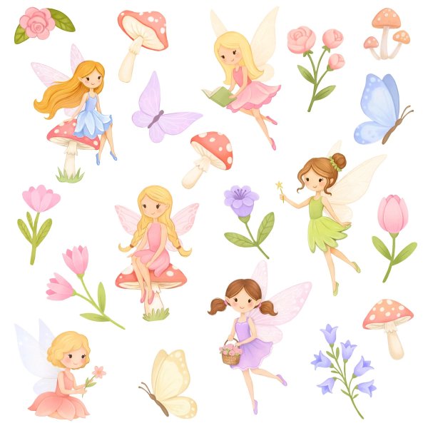 Tatueringar- Fairy / Älva - 20 st Tatueringar- Fairy / Älva - 20 st