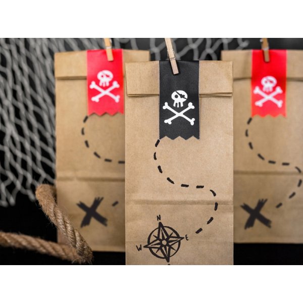 Godispåsar - Hey Pirate - 6-pack Godispåsar - Hey Pirate - 6-pack