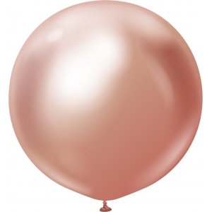 Ballonger enfrgade - Premium 60 cm - Rose Gold Chrome