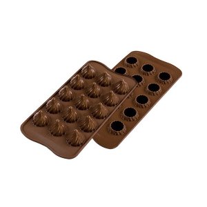 Silikonform Choklad - Choco Flame - SilikoMart