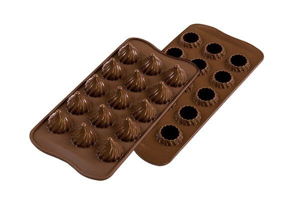 Silikonform Choklad - Choco Flame - SilikoMart Silikonform Choklad - Choco Flame - SilikoMart