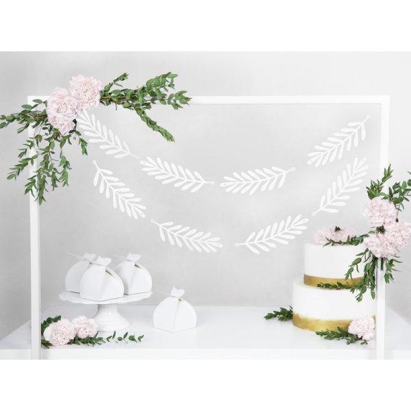 Girlang - Blad - Vita