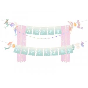 Girlang - Happy Birthday - Mermaids Girlang - Happy Birthday - Mermaids