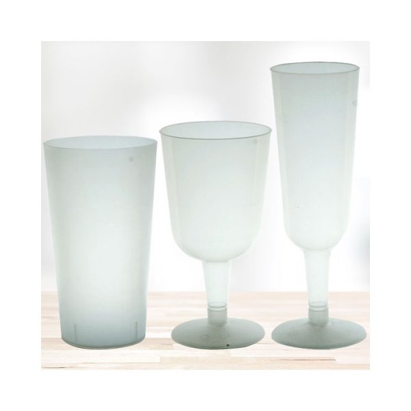 �teranv�ndbara plastglas 18st
