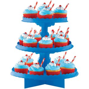 Cupcakest�llning - Klarbl�