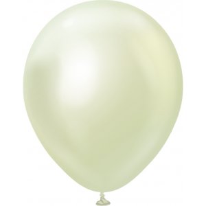 Ballonger enfrgade - Premium 45 cm - Green Gold Chrome