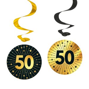 Swirls - 50 �r - Guld - 4-pack