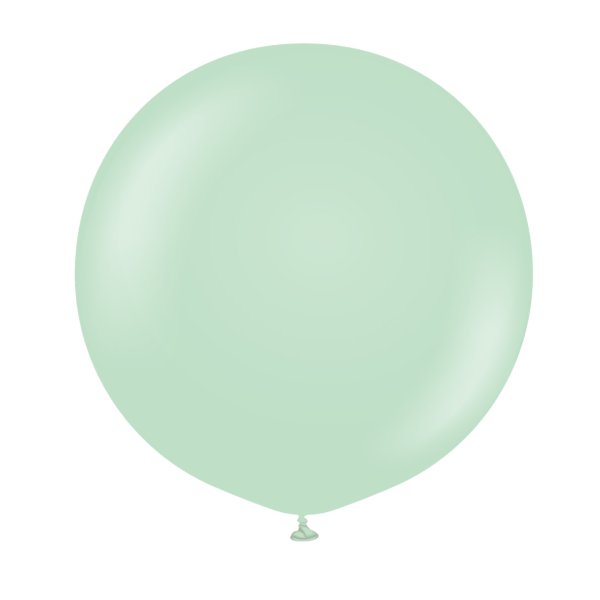 Ballonger enf�rgade - Premium 60 cm - Macaron Green - 2-pack