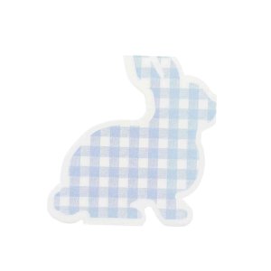 Servetter med p�sk - Bl� - 20-pack