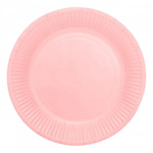 Papptallrikar - Rosa 23 cm - 16-pack