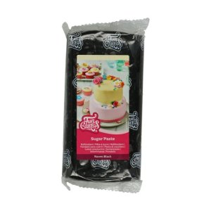 FunCakes Sockerpasta Svart (Raven Black) 1kg STORPACK FunCakes Sockerpasta Svart (Raven Black) 1kg STORPACK