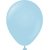 Miniballonger enfrgade - Premium 13 cm - Macaron Blue - 25-pack
